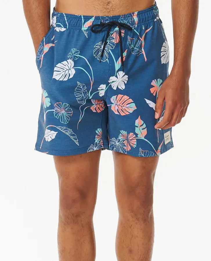 Mod Tropics Volley - Washed Navy