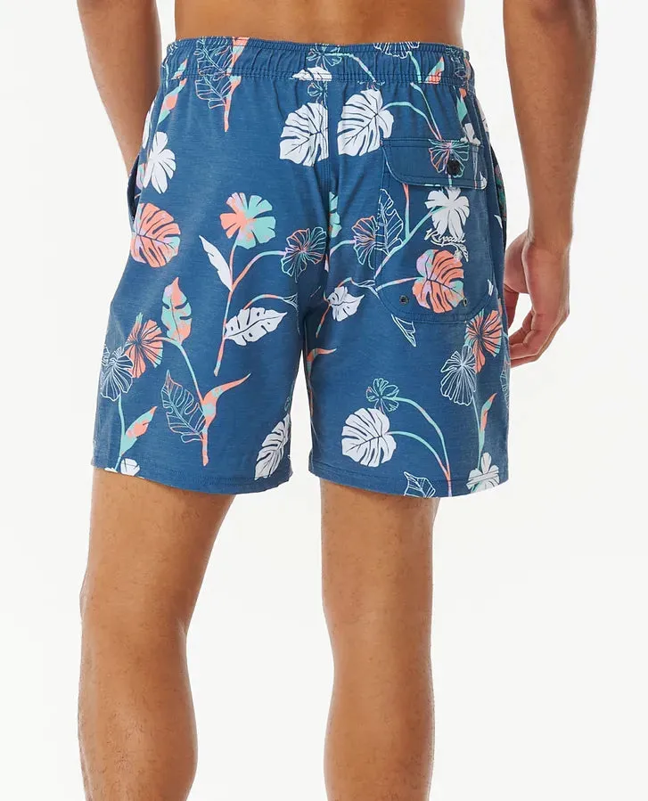 Mod Tropics Volley - Washed Navy