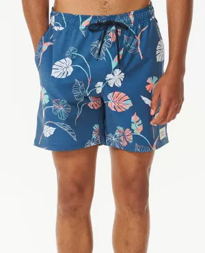 Mod Tropics Volley - Washed Navy