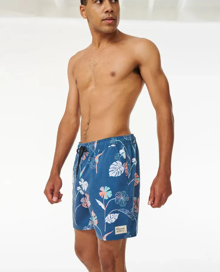 Mod Tropics Volley - Washed Navy