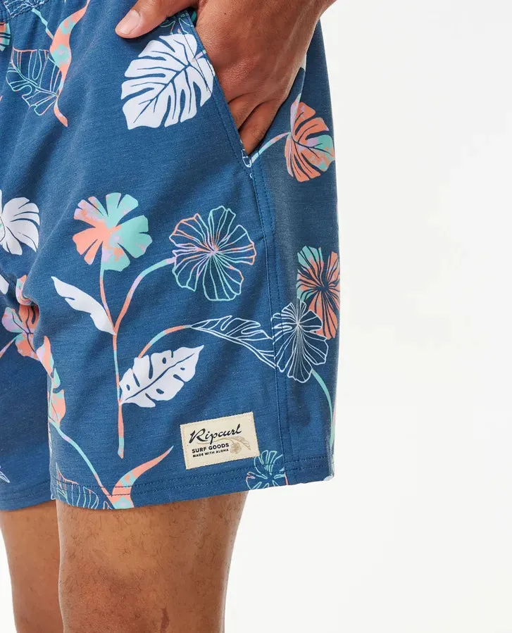 Mod Tropics Volley - Washed Navy