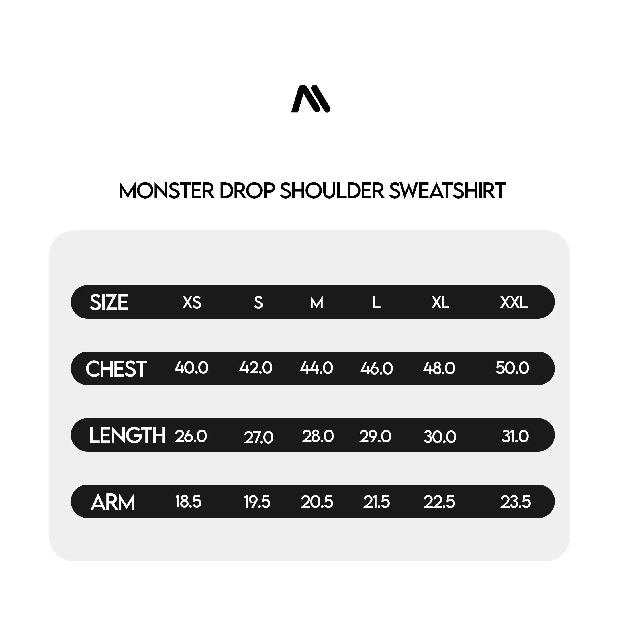 Monster Drop Shoulder Sweatshirt For Women's