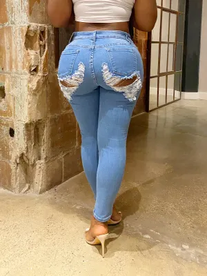 My Ripped Booty Jeans
