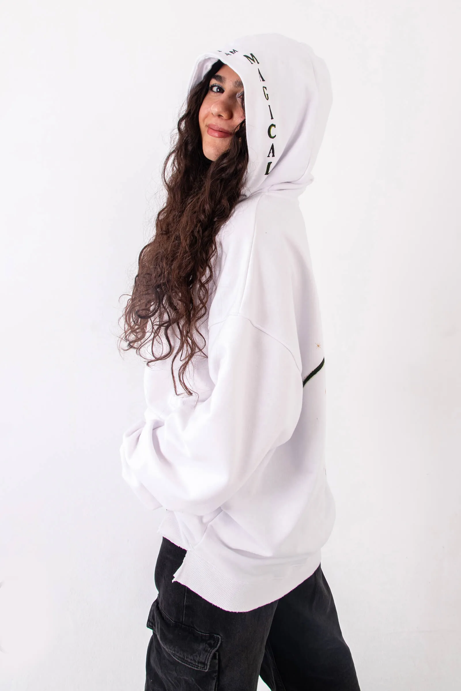 Mystic Glow Oversized Hoodie