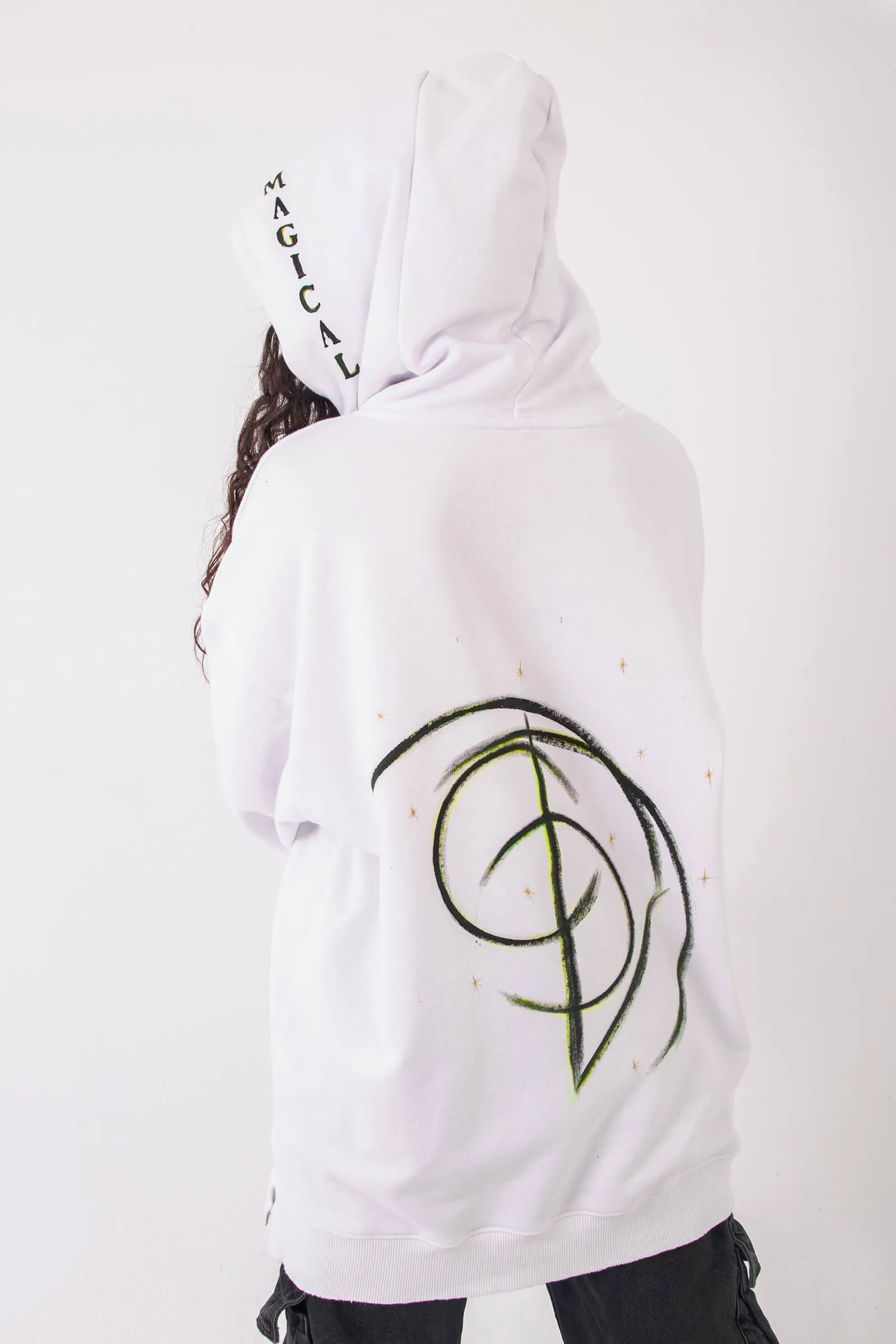 Mystic Glow Oversized Hoodie