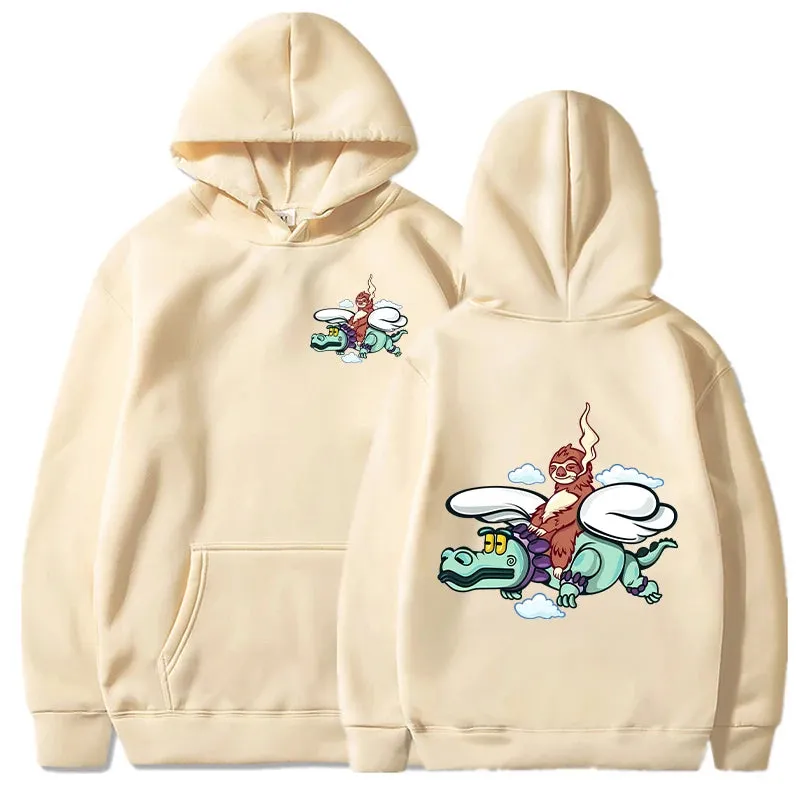 Natanael Cano Nata Montana Oversized Sweatshirts - HipHop Fashion