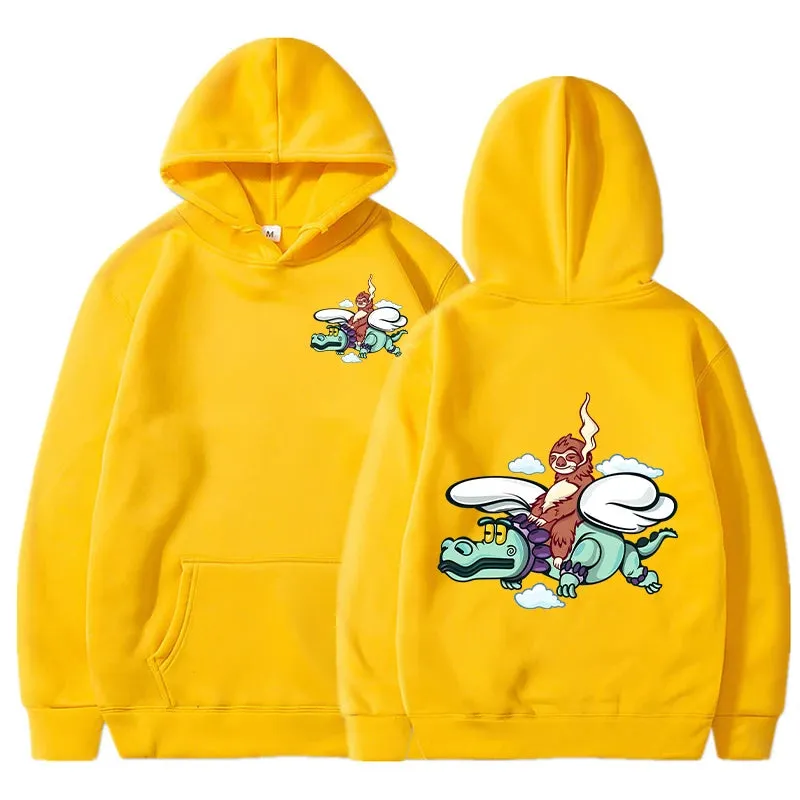 Natanael Cano Nata Montana Oversized Sweatshirts - HipHop Fashion