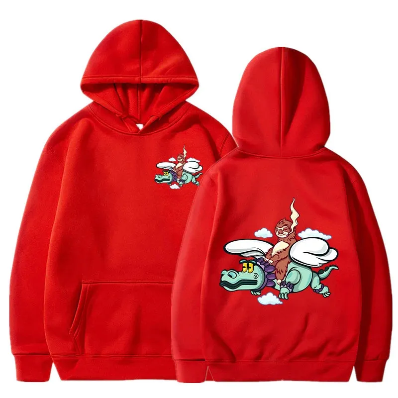 Natanael Cano Nata Montana Oversized Sweatshirts - HipHop Fashion