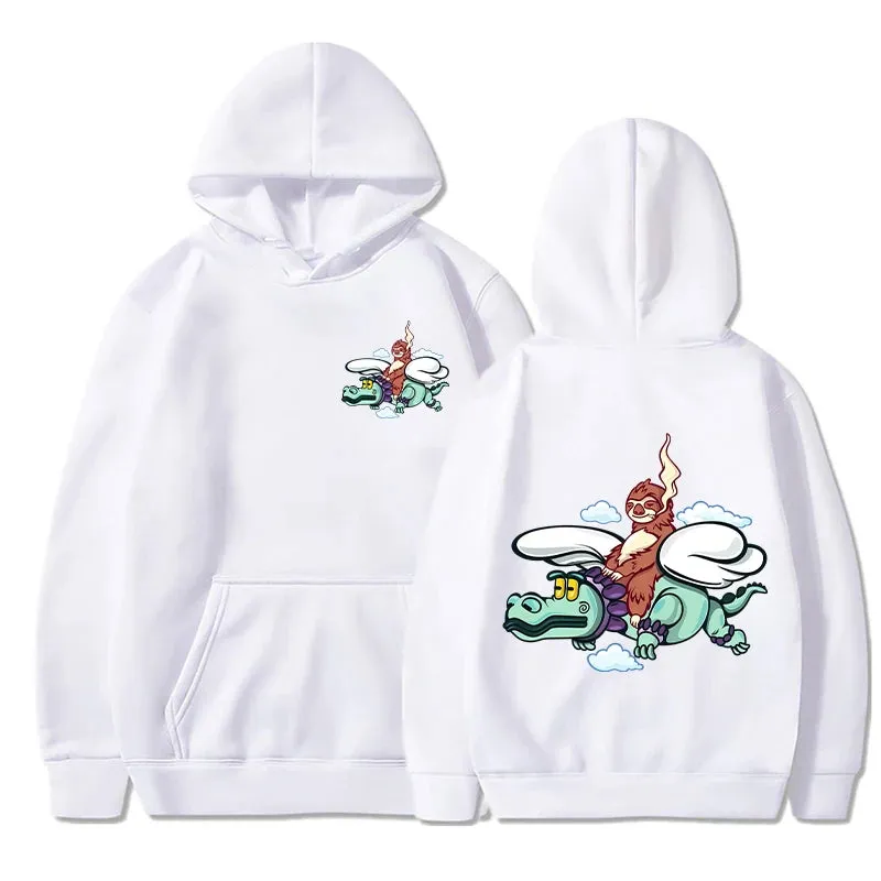 Natanael Cano Nata Montana Oversized Sweatshirts - HipHop Fashion