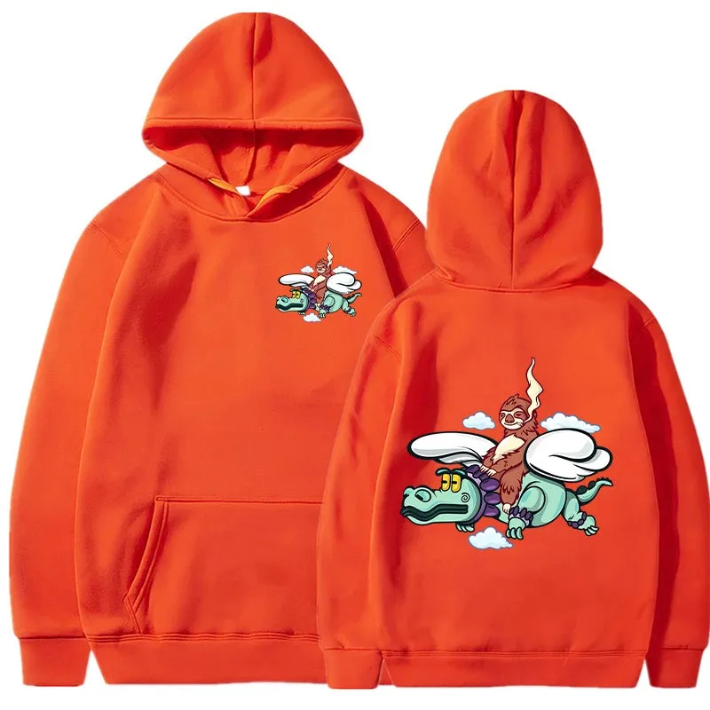 Natanael Cano Nata Montana Oversized Sweatshirts - HipHop Fashion