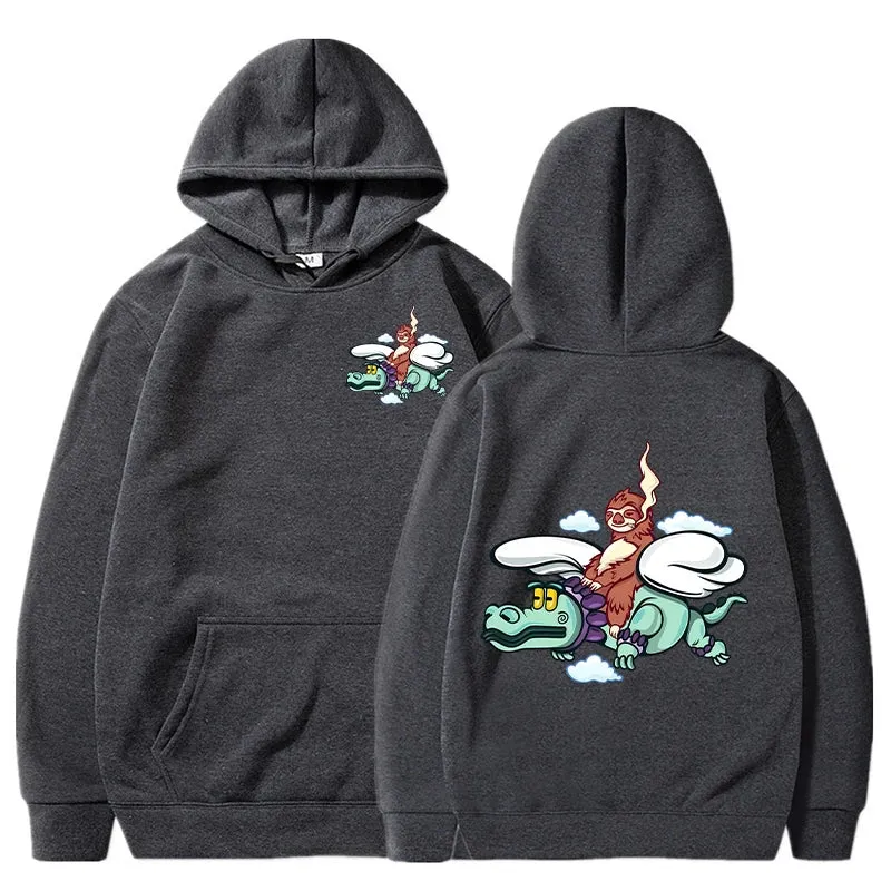Natanael Cano Nata Montana Oversized Sweatshirts - HipHop Fashion