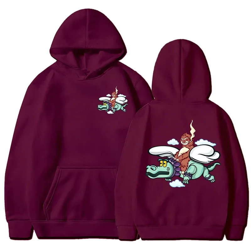 Natanael Cano Nata Montana Oversized Sweatshirts - HipHop Fashion