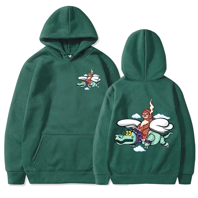 Natanael Cano Nata Montana Oversized Sweatshirts - HipHop Fashion