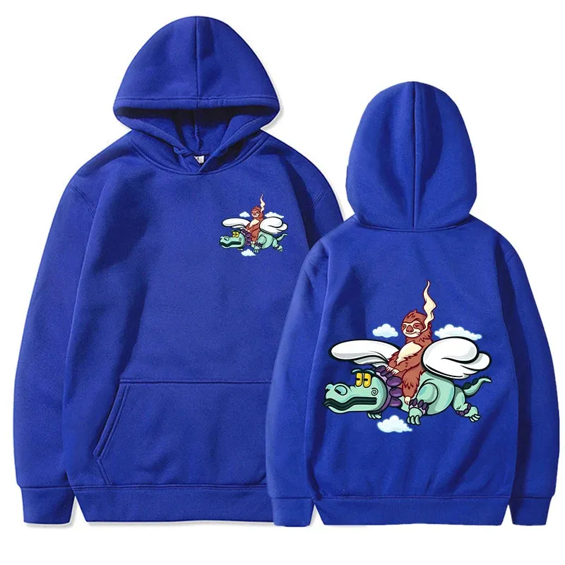 Natanael Cano Nata Montana Oversized Sweatshirts - HipHop Fashion