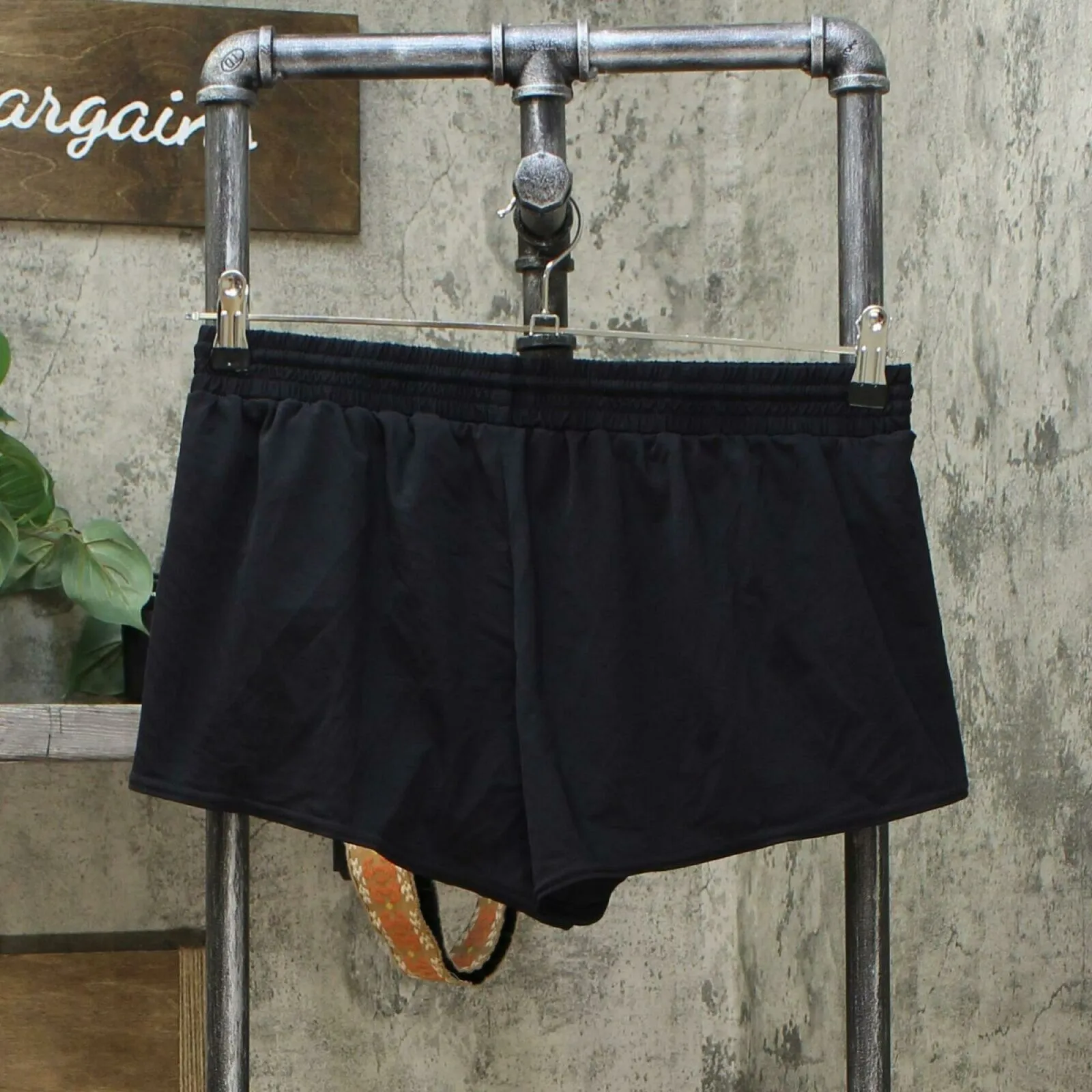 Nautica Women's Wrap-Around Swim Shorts Black Large