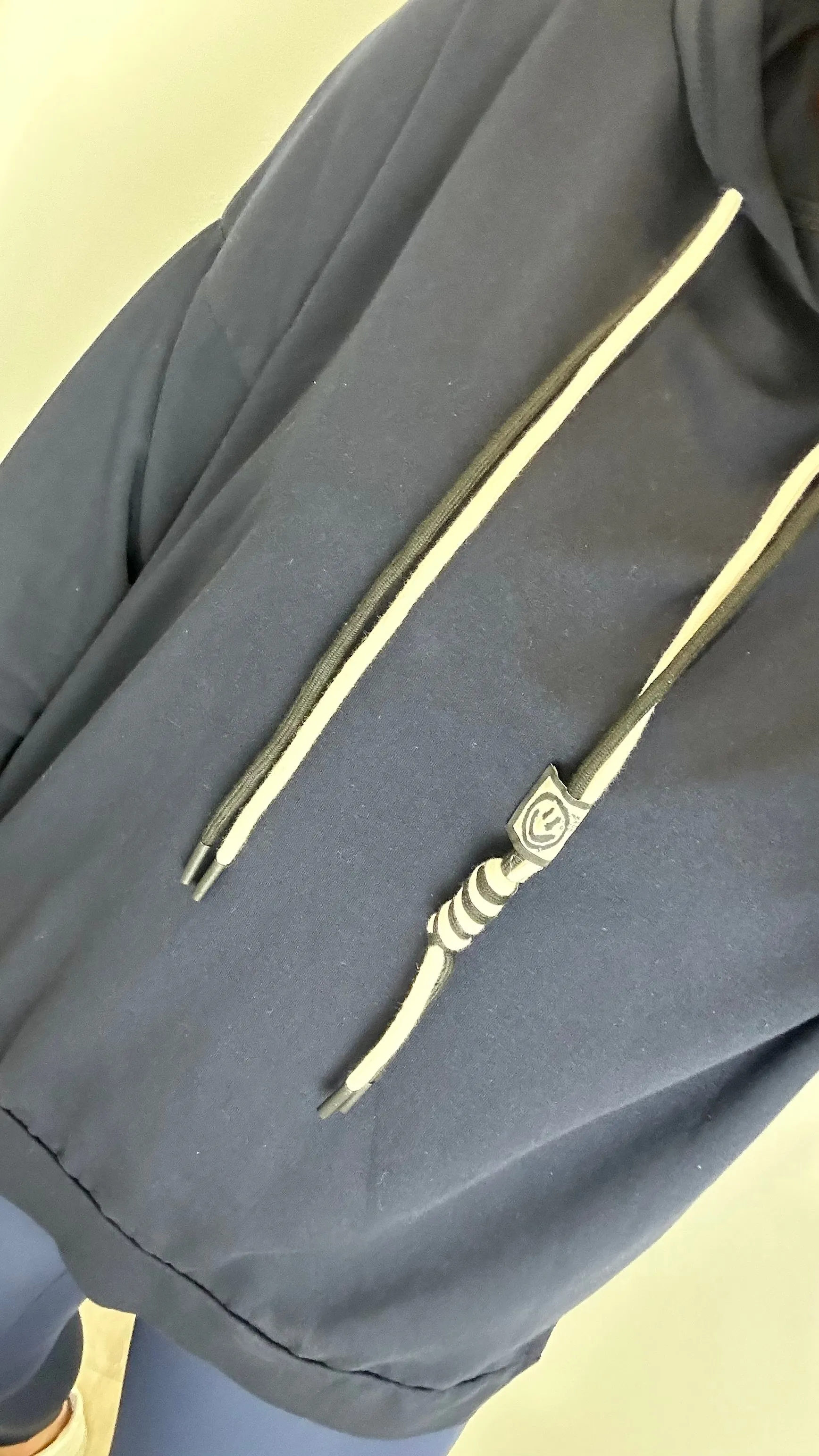 NAVY PLAIN LIGHTWEIGHT HOODIE