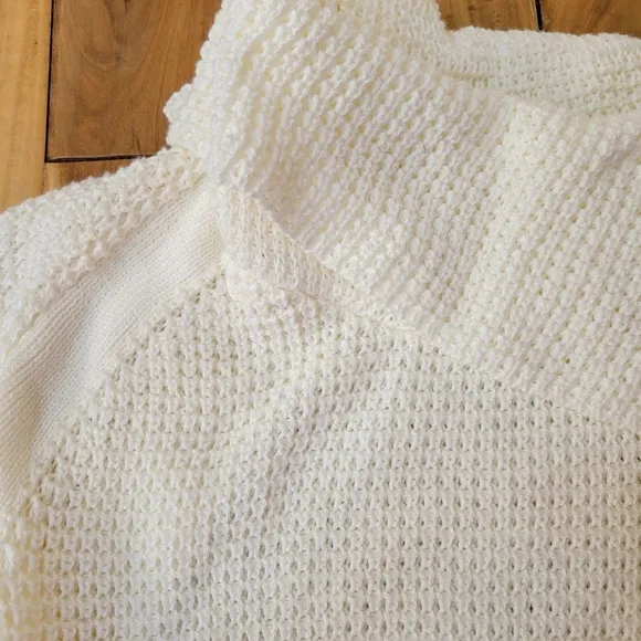 Neon Buddha Ivory Chunky Knit Sweater