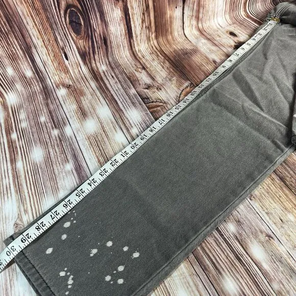 NEW Levi's LOW PRO STRAIGHT Leg Sz 26 Charcoal Mid Rise Jeans Denim Pants 28x30