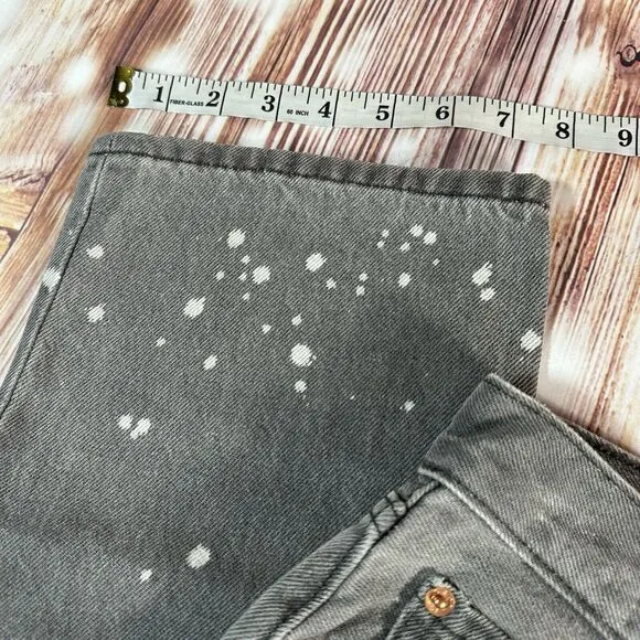 NEW Levi's LOW PRO STRAIGHT Leg Sz 26 Charcoal Mid Rise Jeans Denim Pants 28x30
