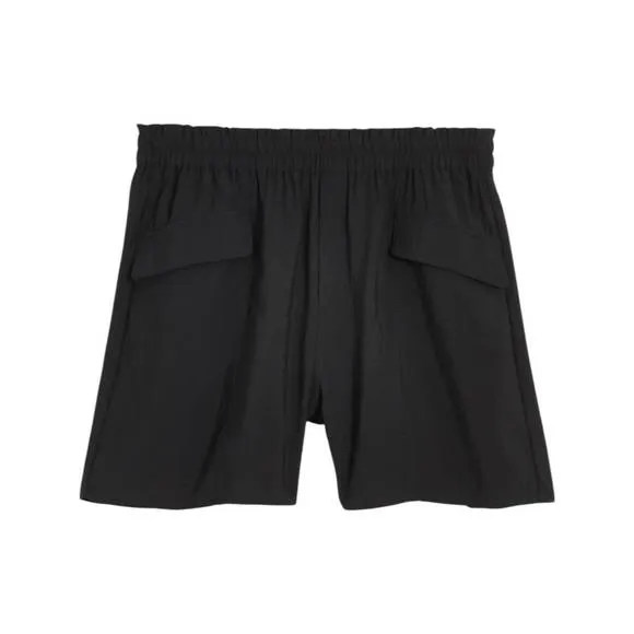 NEW MADEWELL cargo softdrape shorts in black