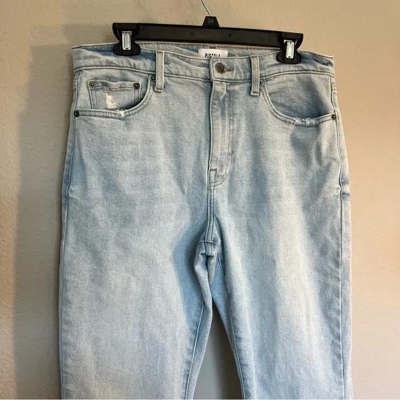 New Pistola Lennon high rise cropped bootcut jean Crosby wash 31