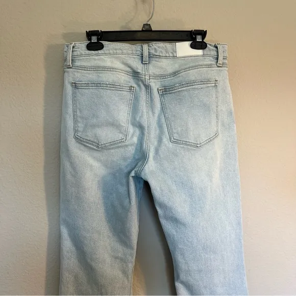 New Pistola Lennon high rise cropped bootcut jean Crosby wash 31