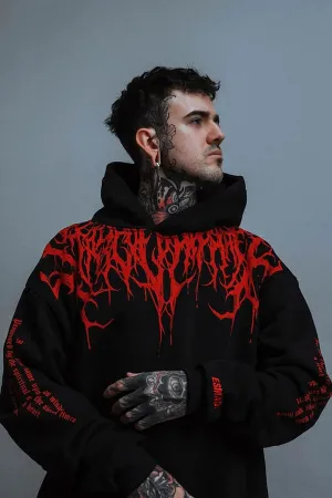 NEW Reign of Blood - Heavy Oversized Hoodie - Size XL - Retails $100 