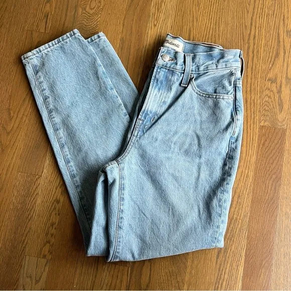 NWOT Madewell The Perfect Vintage Jean in Grandbay Light Wash Ripped Edition