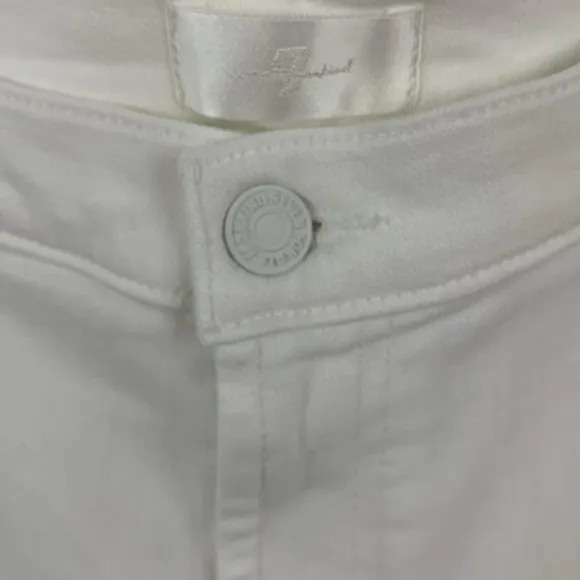 NWT 7 for all Mankind TAILORLESS BROKEN TWILL ORIGINAL BOOTCUT jeans Size 32”