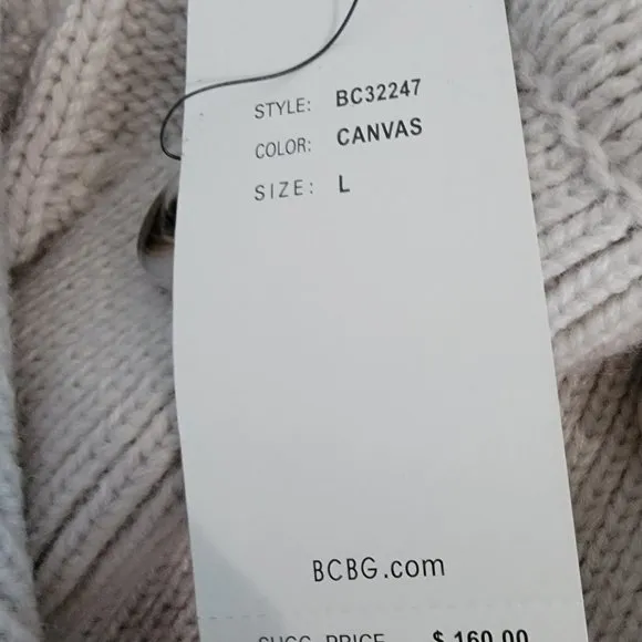 NWT BCBGMaxAzria Slouchy Sweater