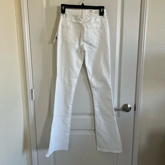 NWT BLANKNYC Cotton Blend High Rise Bootcut Slit Hem Jeans in Vodka Soda
