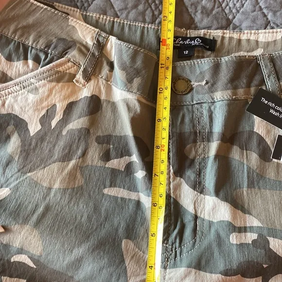 NWT Charlie B❤️ camo printed cargo shorts