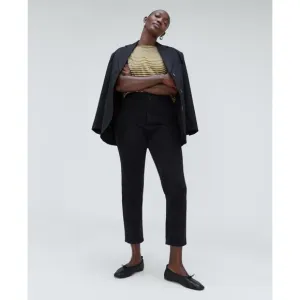 NWT Everlane The Original Curvy Cheeky Crop Jean Organic Cotton Black Size 30