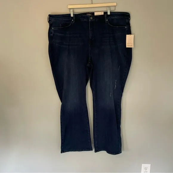 NWT NYDJ Barbara Bootcut Jeans in Grant Wash Women’s Size 28W