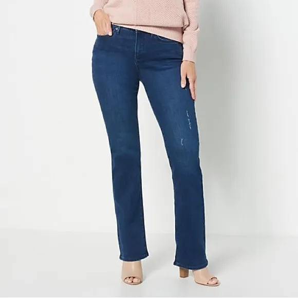 NWT NYDJ Barbara Bootcut Jeans in Grant Wash Women’s Size 28W