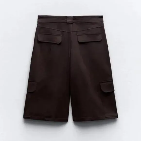 NWT ZARA CARGO SHORTS