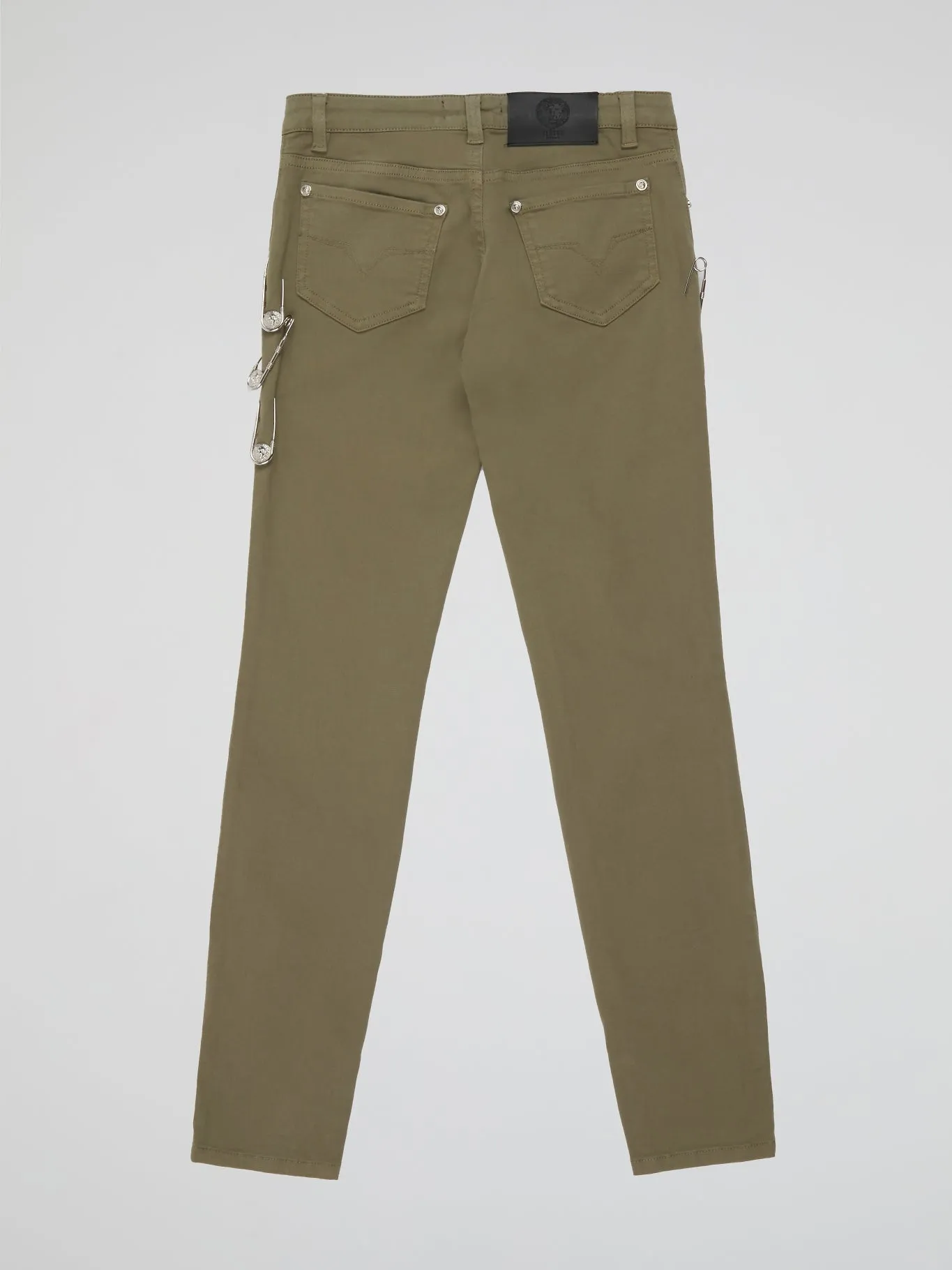 Olive Straight Cut Pants