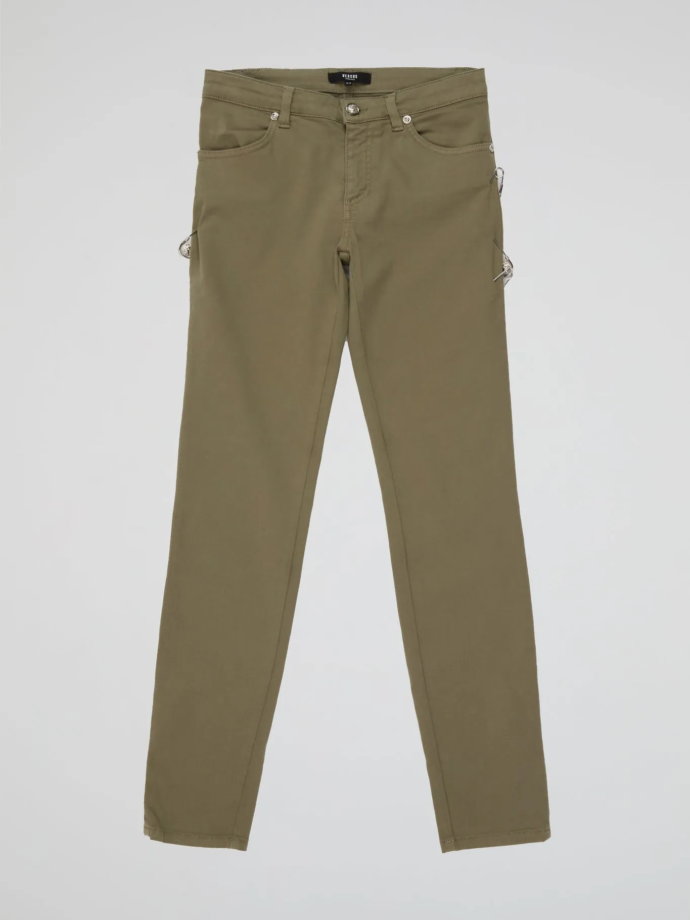 Olive Straight Cut Pants