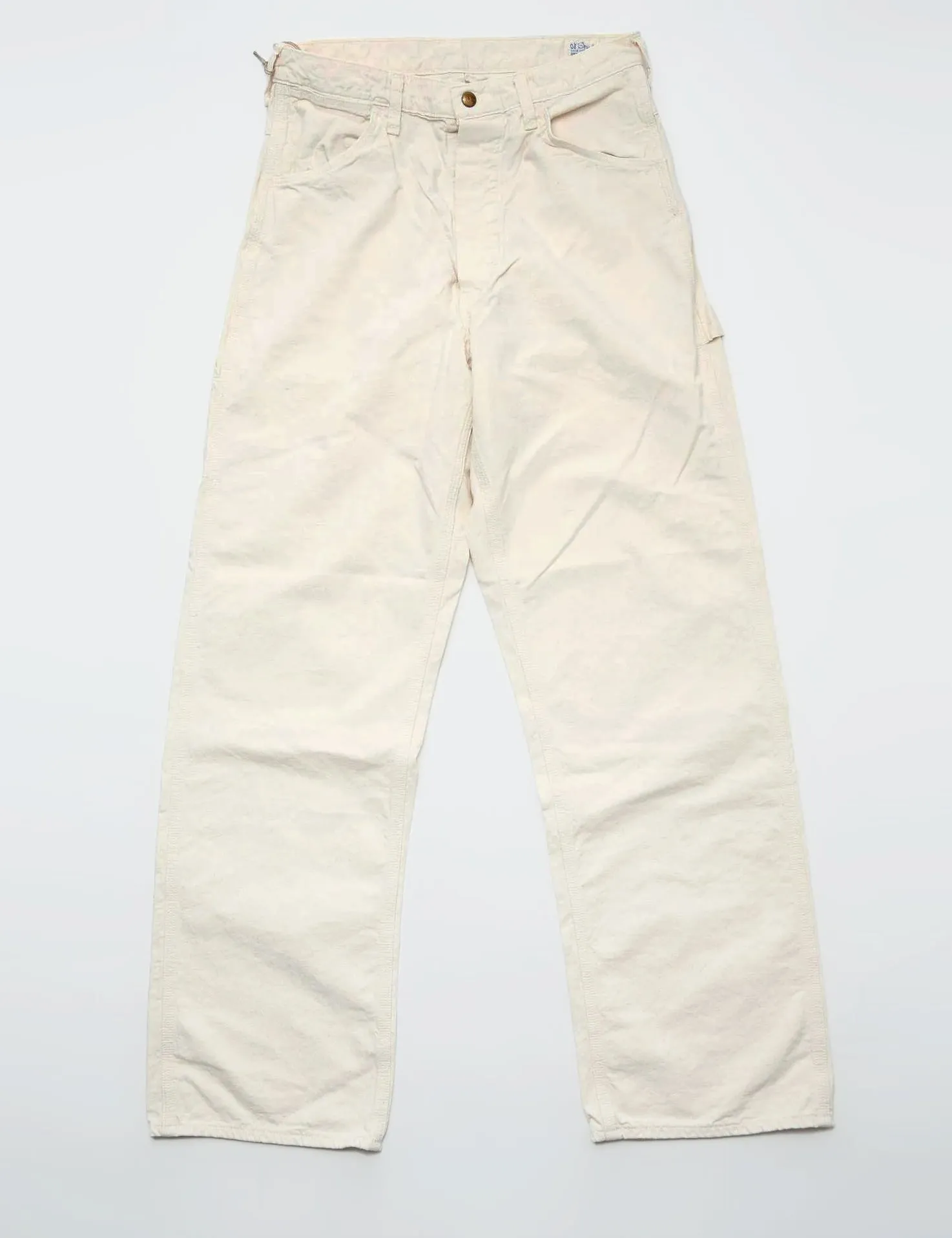 Original Napped Twill '60s Painter Pants - Ecru