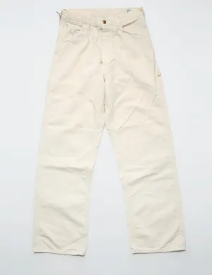 Original Napped Twill '60s Painter Pants - Ecru