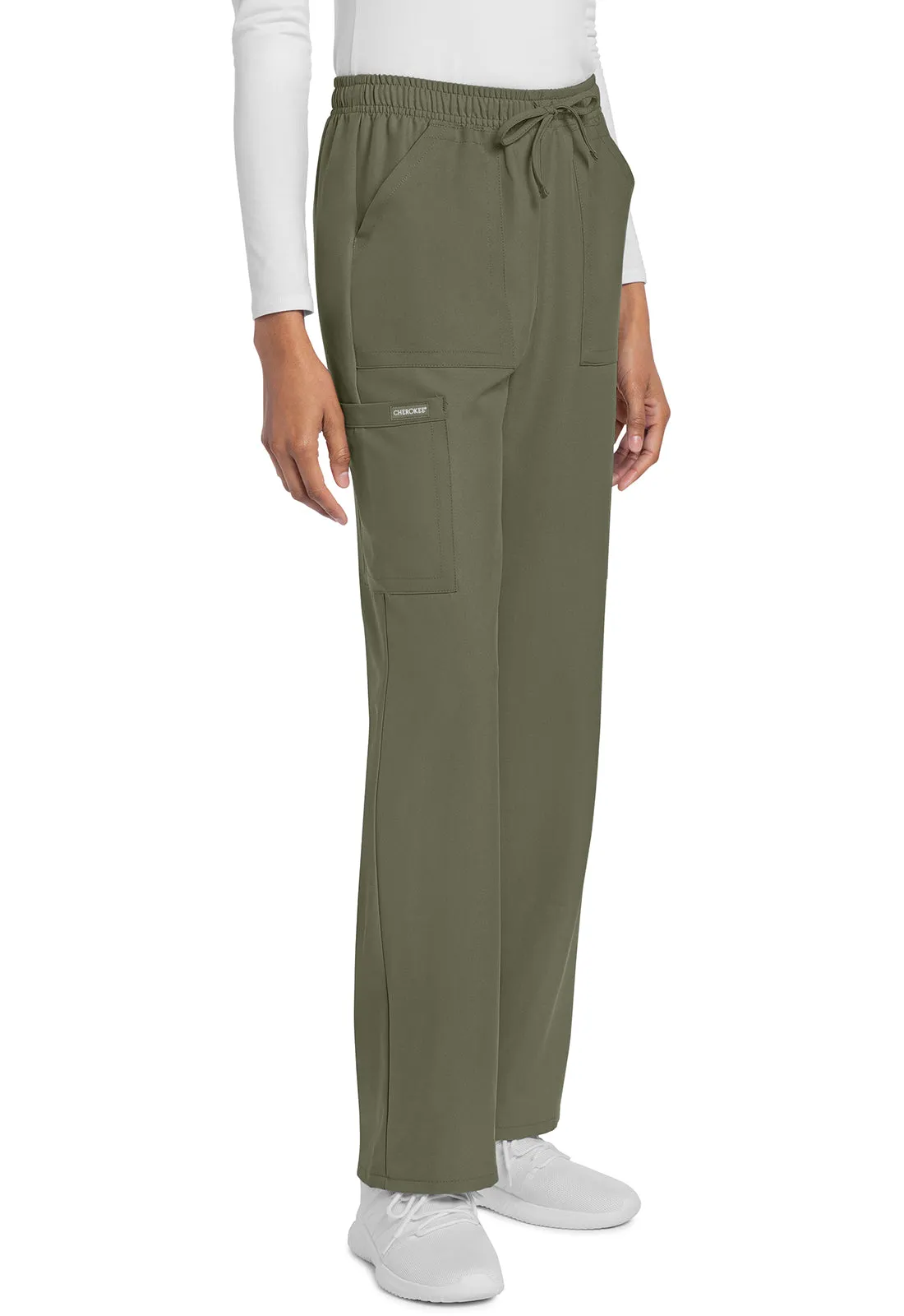 Originals Ultra CK272A Mid Rise Drawstring Trouser Cargo Pants Olive