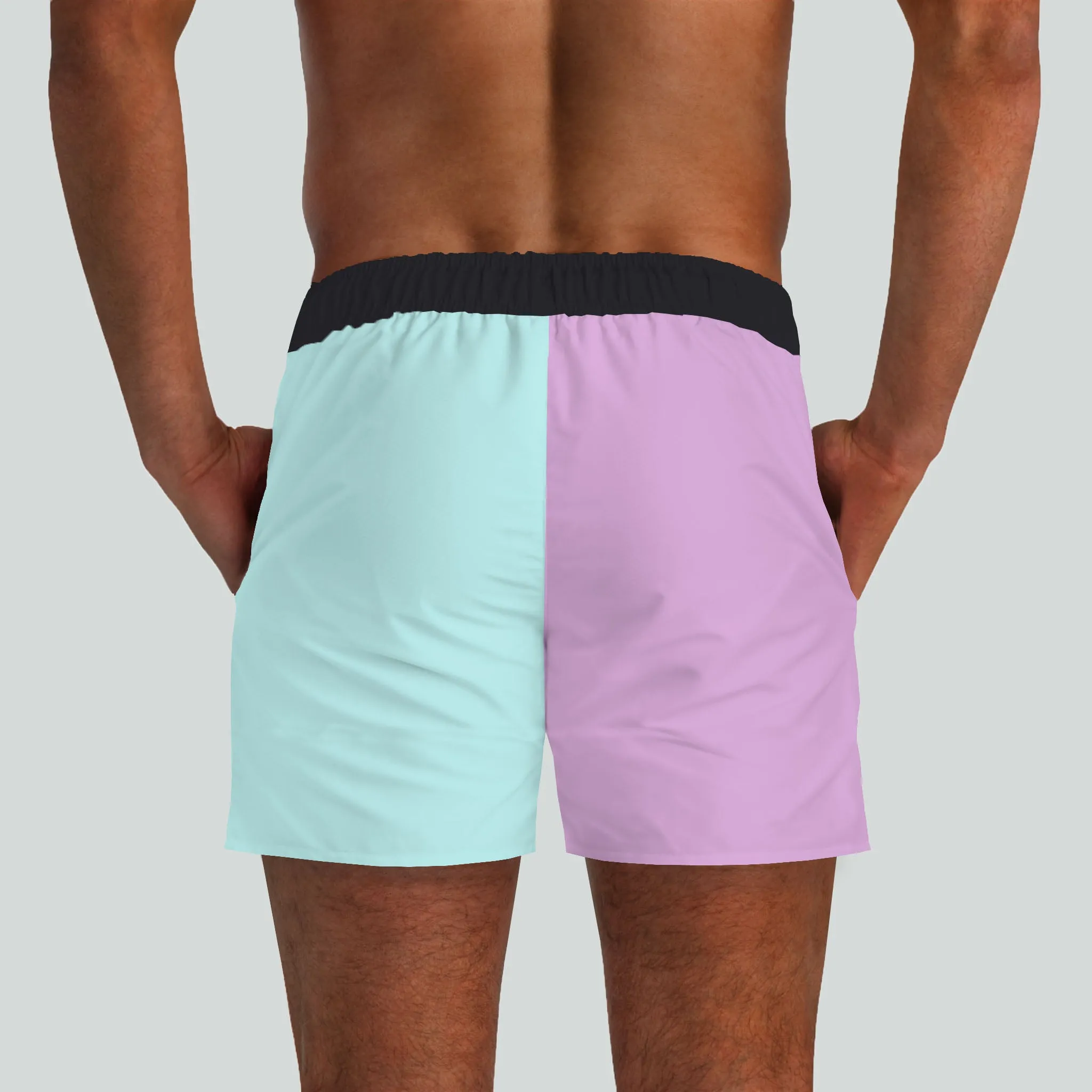 Outer Banks Lavender & Mint Swim Shorts
