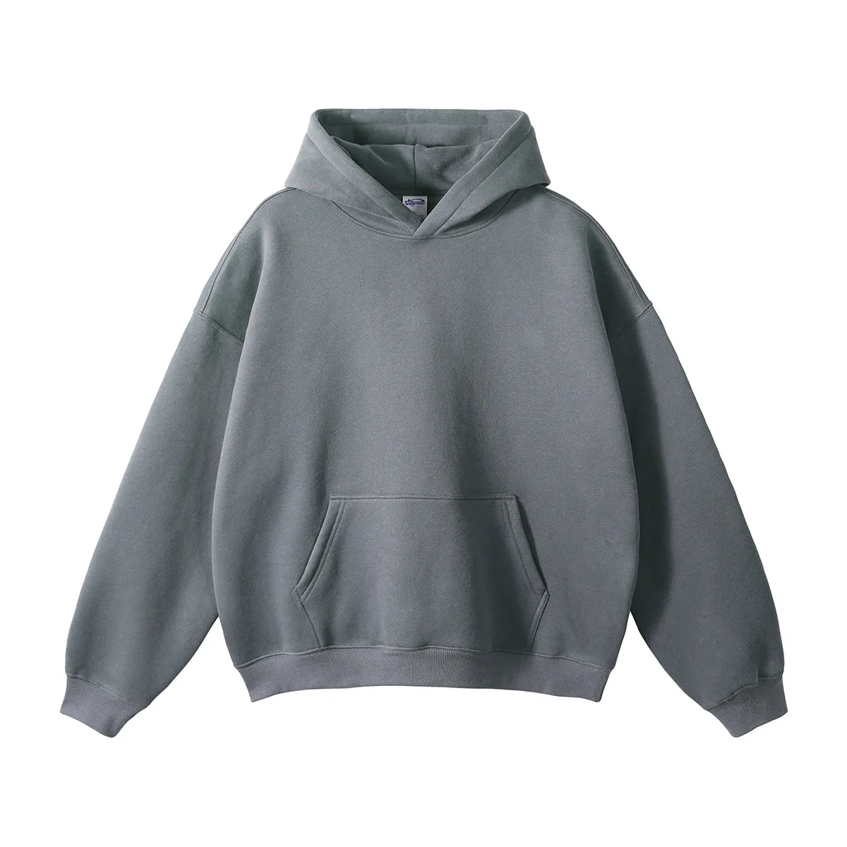 Oversized Plush Lining Plain Hoodie