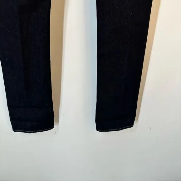 Paige Size 30 Hidden Hills Like New Bootcut, Dark Wash Mid-Rise, Stretch Jeans