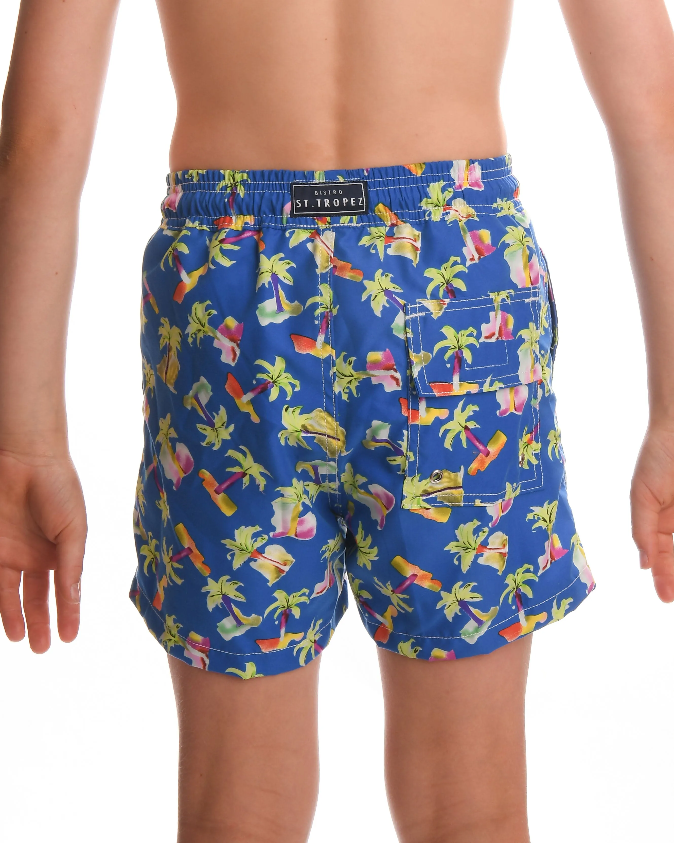 Palm Tree Boys Board Short