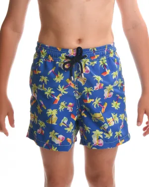 Palm Tree Boys Board Short