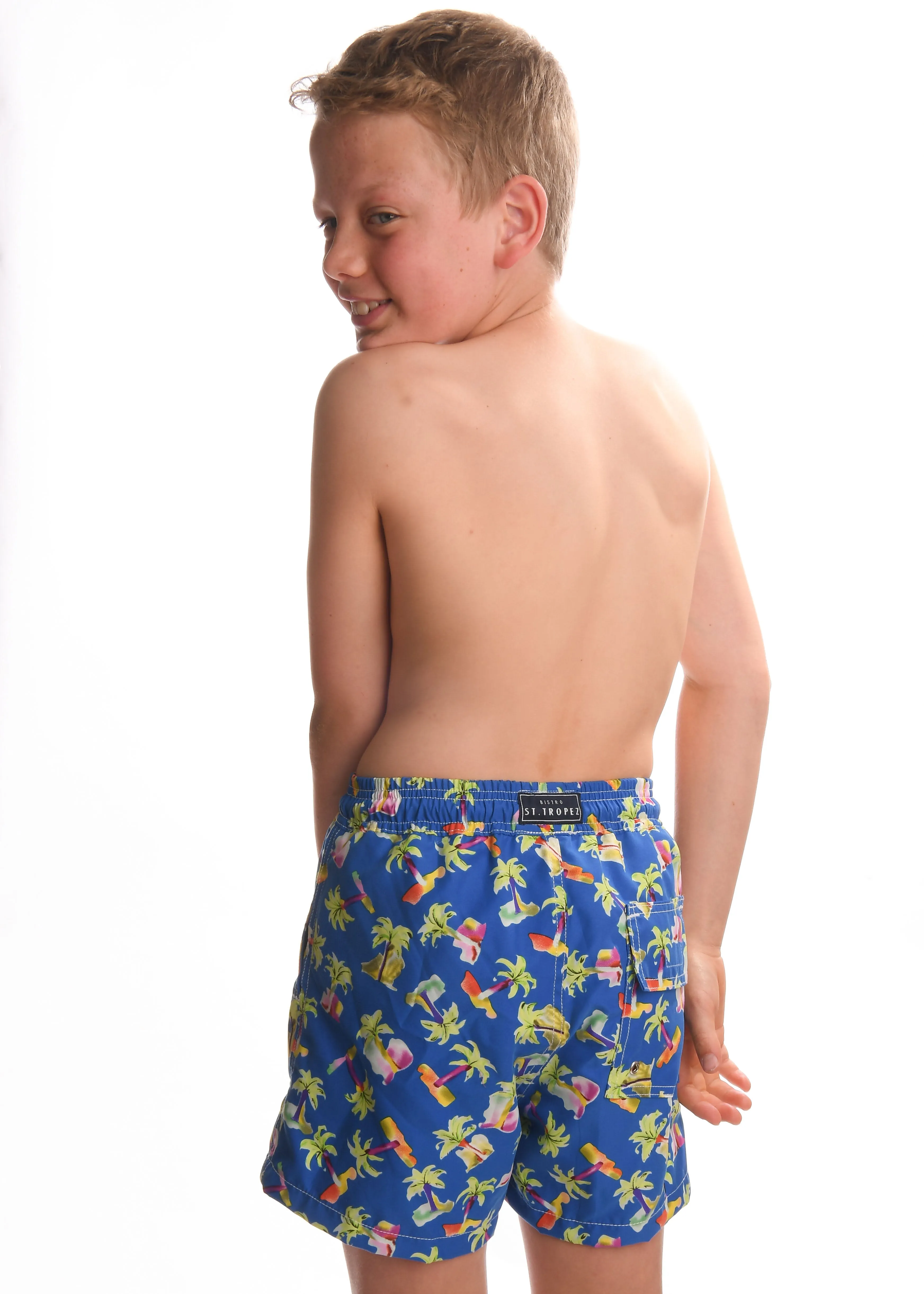 Palm Tree Boys Board Short
