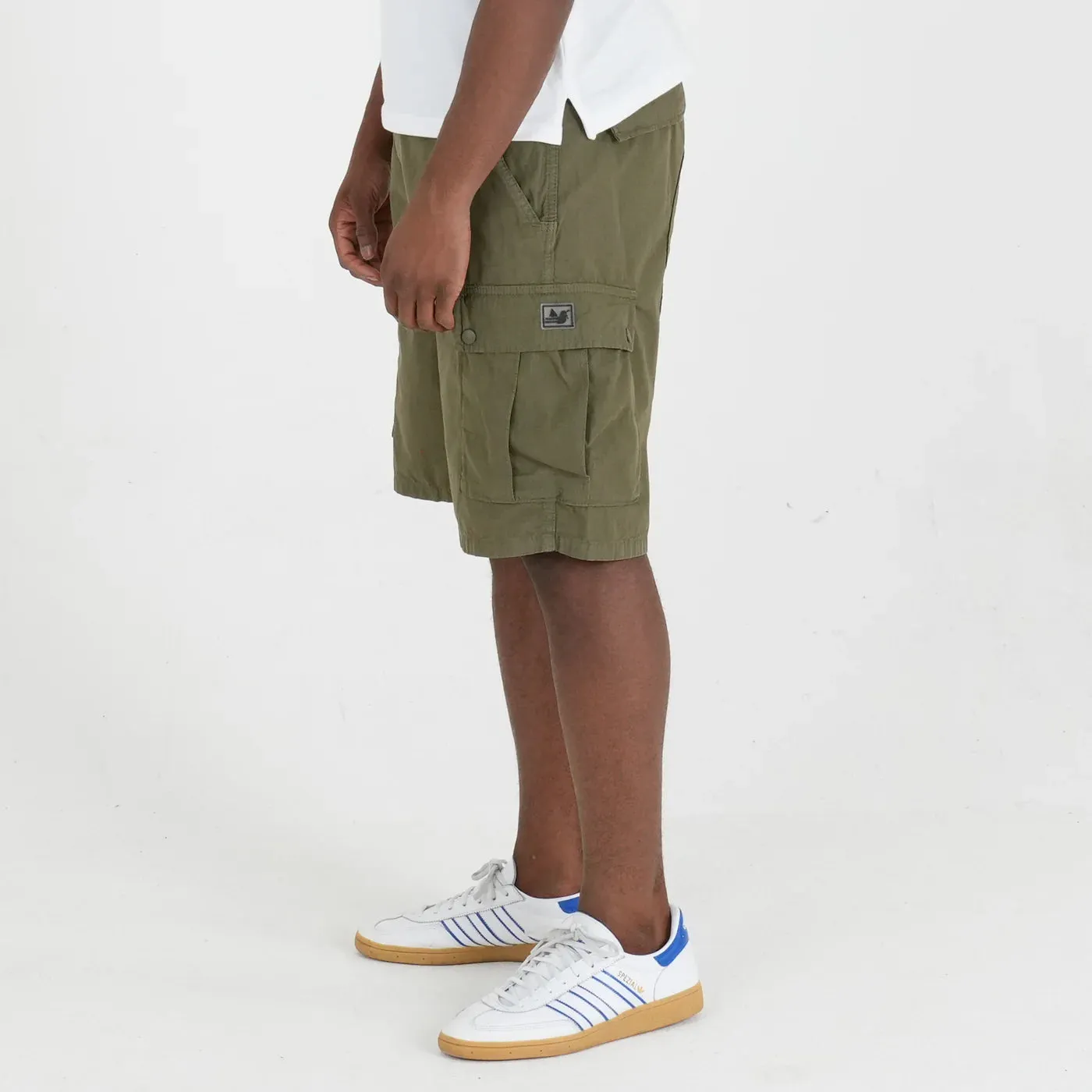 Peaceful Hooligan Container Shorts Khaki