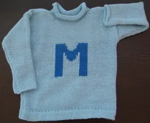 Personalized Letter Sweater (Children's)