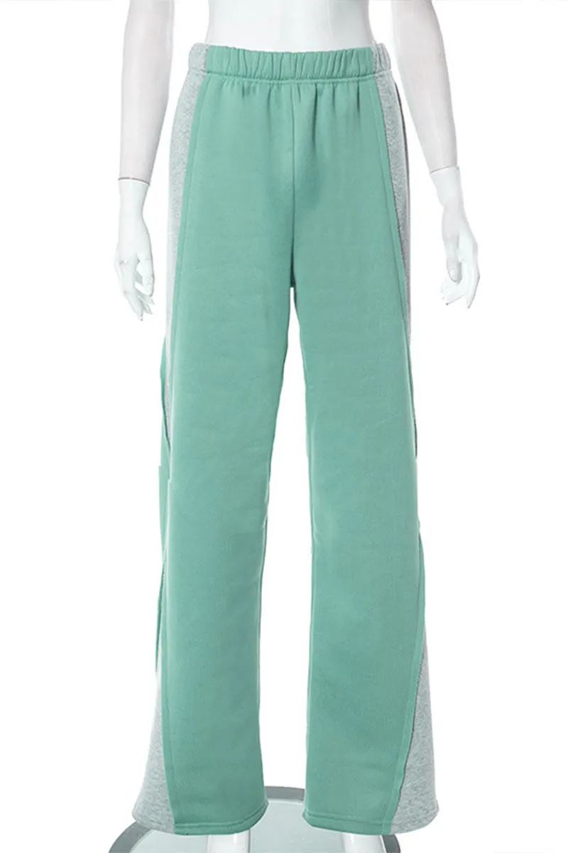 PH0390 Fleece Two Tone Sweatpants